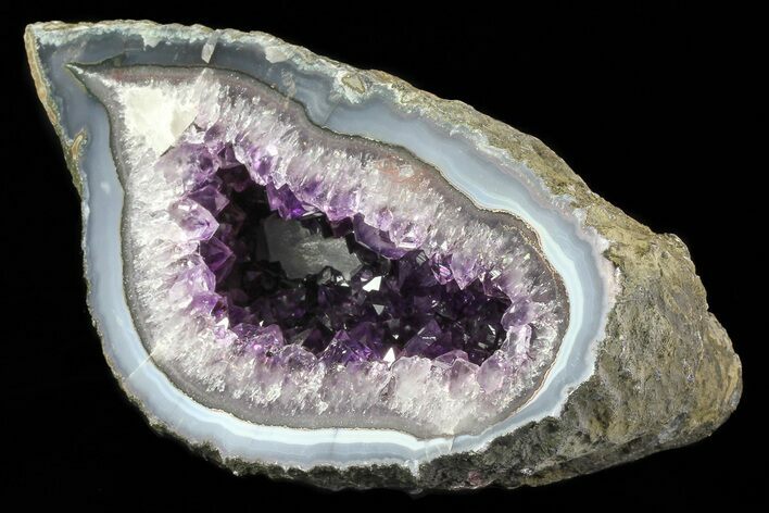 Purple Amethyst Geode - Uruguay #83658